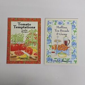Tomato Temptations & Muffins Tea Breads Gems Books 2004 2006 Cooking Lowfat